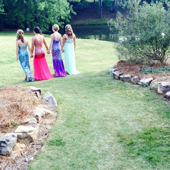 Pink Prom Dress - Picture 2 of 4